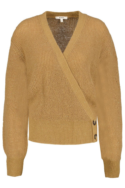 Golden Brown Pullover Sweater Garcia 