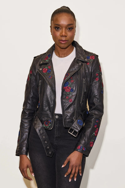 Isabella Leather Jacket Jacket Mauritius 
