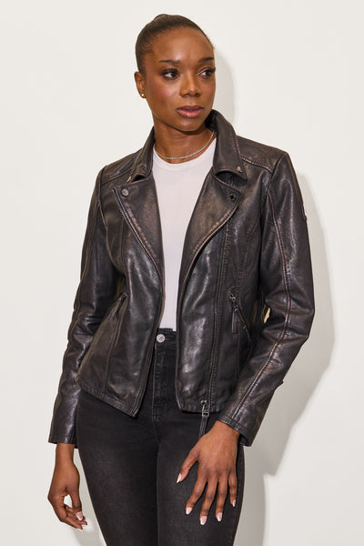 Ninika Leather Jacket Jacket Mauritius 