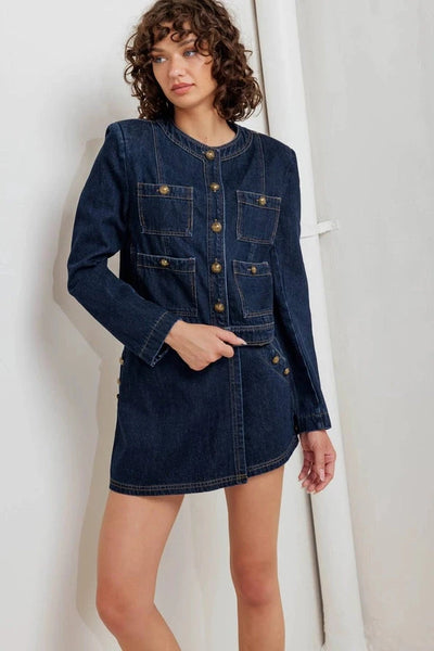 Denim Jacket Jacket Flying Tomato 