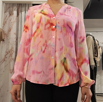Shirred Blouse Top Liverpool Canada 