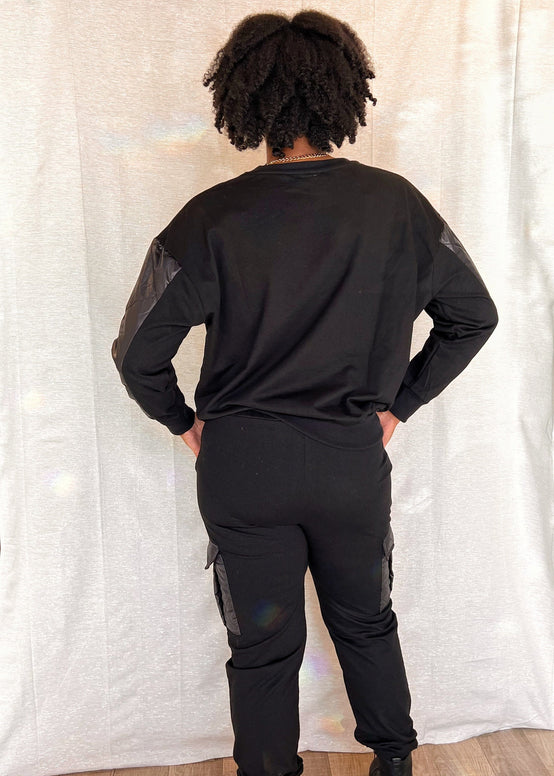 MNRK-EBONY QUILTED POCKET JOGGER JEMS Boutique Style 