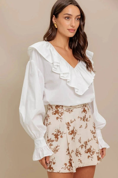 WOVEN TOP TOP Flying Tomato 