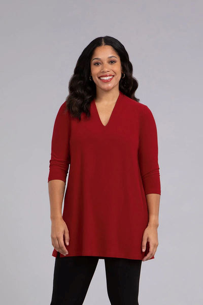 Red V Tunic Sympli 