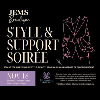 Style and Support Soiree 2025 Event JEMS Boutique Style 