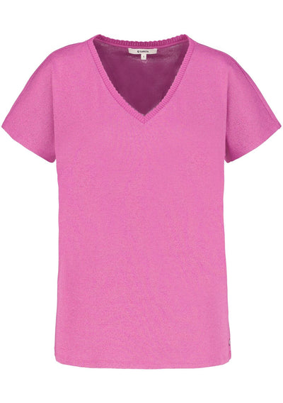 Pink T-shirt with glitter Shirt Garcia 