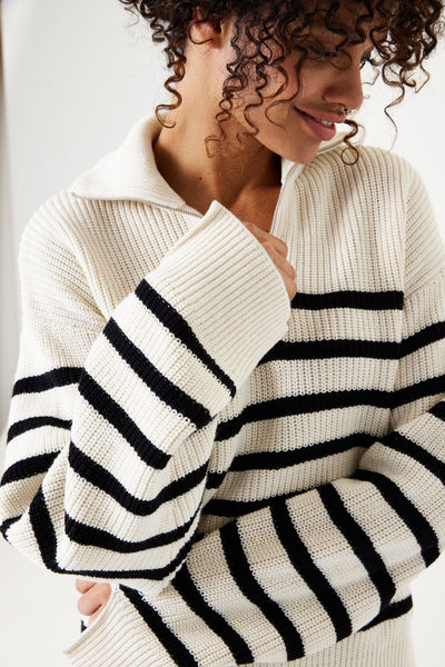 Striped Pullover Sweater Garcia 