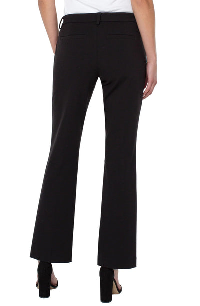 Kelsey Flare Trouser - Black Liverpool Canada 