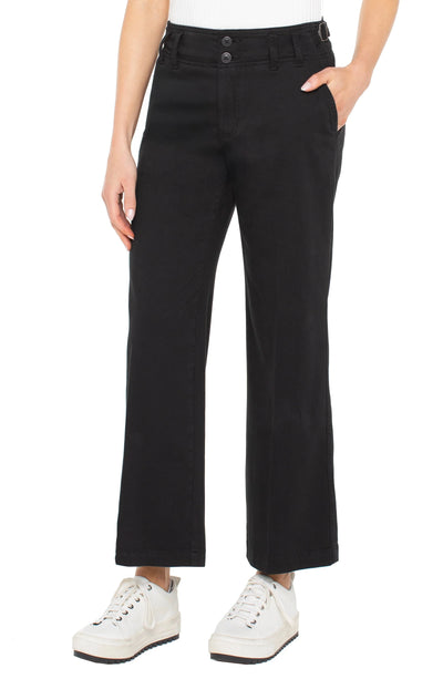 Hi-rise Cinch Waist Wide Leg pants Liverpool Canada 