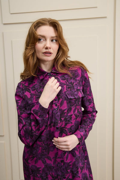 Floral Blouse Dress JEMS Boutique Style 