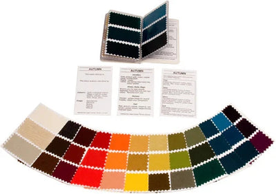 Color Analysis Seasonal Swatch Book color analysis JEMS Boutique Style Autumn 