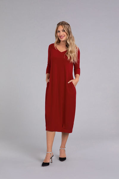 Red Lantern Dress Sympli 