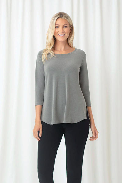 Go To Classic T Relax 3/4 Sleeve Top Sympli 