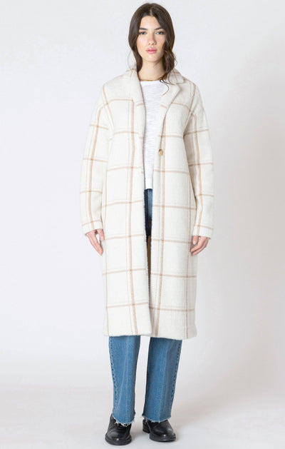 LONGLINE SOFT SWEATER COAT Jacket DEX 