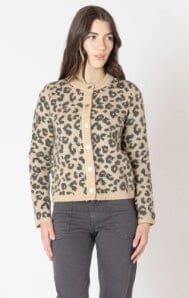 CREWNECK PATTERNED CARDIGAN DEX 