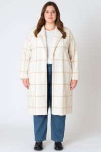 LONGLINE SOFT SWEATER COAT Jacket DEX 