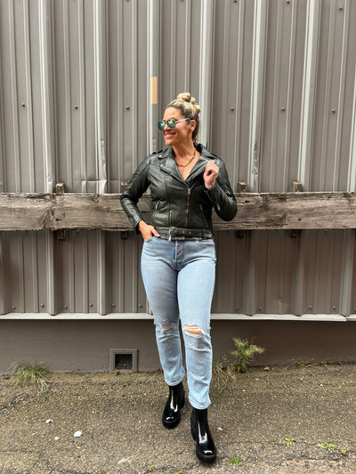 Mauritius - Wild 3 RF Leather Jacket JEMS Boutique Style 