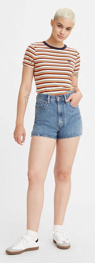 High Waisted Short Levi Strauss & Co 