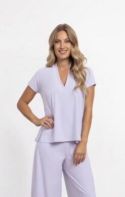 Deep V Top - Pink Sympli 